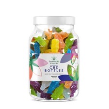 Supreme CBD Gummy Bottles Edibles,  Vegan, Broad Spectrum, 4800mg, 85 Bottles