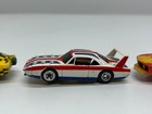 Lot 3 Vtg TycoPro HO Slot Cars Checker Camaro Flame Mustang Plymouth Superbird — photo 3