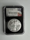 2016(S) Silver Eagle NGC MS70 Struck At Philadelphia Mint Anna Cabral Signed