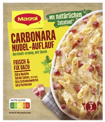10x Maggi Carbonara Pasta Casserole 37G Seasoning Spice Mix - Ship from Germany!