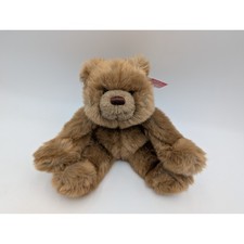 Gund Mocha Teddy Bear Brown Plush Stuffed Animal 6409 Shaggy Fur 8 Inch
