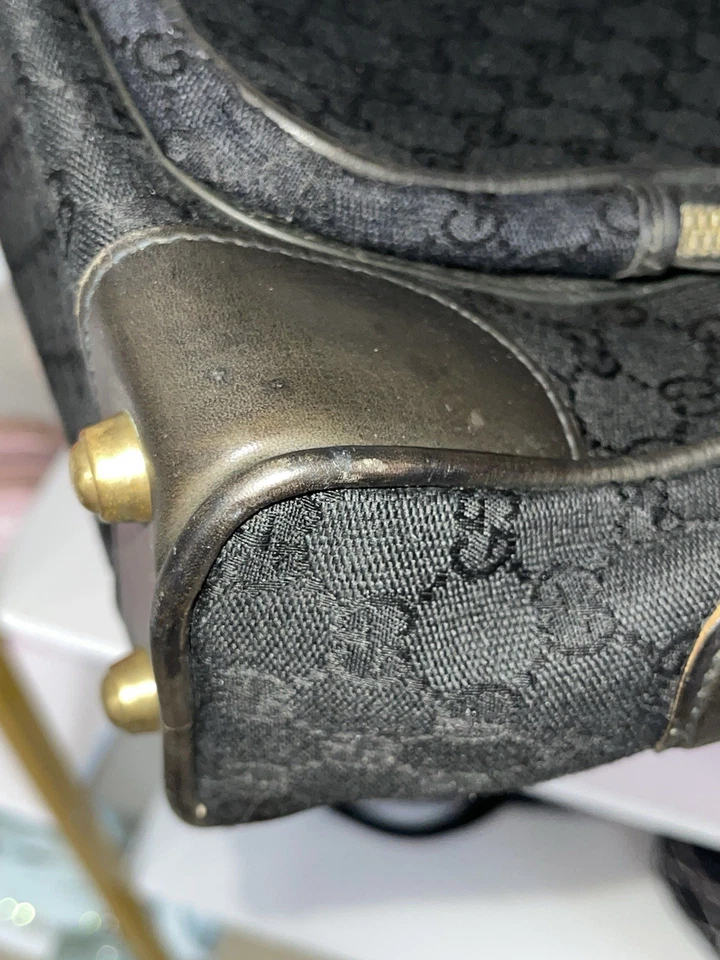 Bolsa maleta vintage para laptop Gucci - Imagem 4 de 4