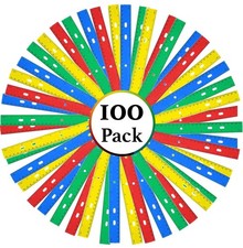 100 Pack Rulers Bulk for Classroom Kids  12 Inch Rulers with Imperial US Inc...