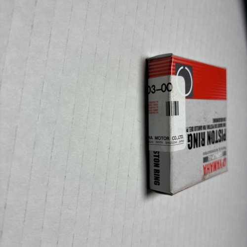 Yamaha OEM PISTON RING SET (STD) 4LS-11603-00-00 Genuine Part 1 Pc NEW SEALED - Picture 4 of 5