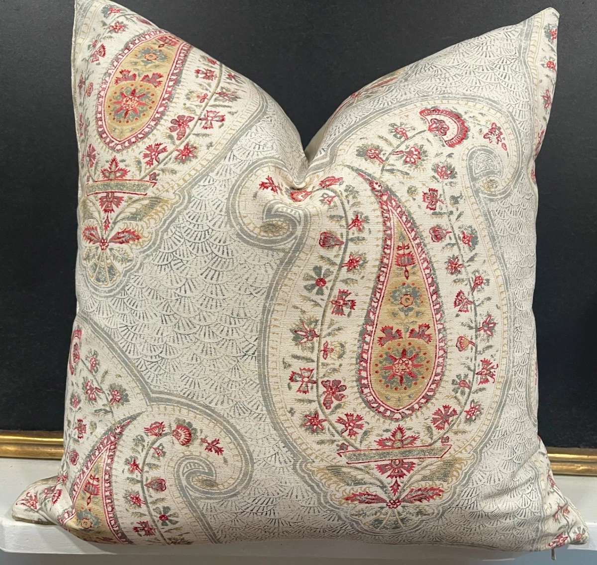 Ralph Lauren Paisley 20 x 20 in Size Home Décor Pillows for sale
