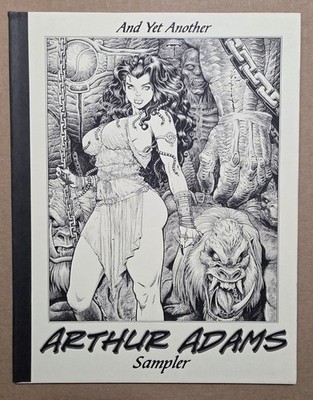 And Yet Another Arthur Adams Sampler IV Signed Sketchbook Art Book