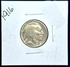 1916 Buffalo Nickel Nice G-VG Features Faint Date Partial Horn Better Date