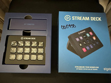 Elgato Stream Deck 15-Key Programmable Illuminated Keypad, Black New Open Box