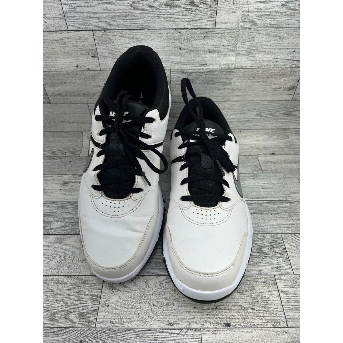 Nike Mens Lunarlon Lunar Command 2 Black White Golf Shoes Cleats Size 7.5 W Mens Lunar Command 2 Boa Spiked Golf Shoe - BLK | NIKE  main image 2