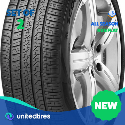 Set of (2) New P 235/55R18 Pirelli Scorpion Zero All Season 104T