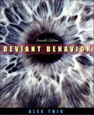 Deviant Behavior Paperback Alex Thio