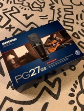 Shure PG27 USB Condenser Microphone Excellent Condition