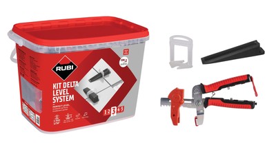 Tool Kit Rubi Delta Level System R3956 (100 Units) NEU