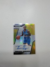 2017-18 Panini Prizm Rookie Signatures Terrance Ferguson #RS-TF Gold 06/10 