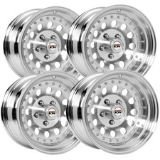 Set Of 4 Ion 71 15x8 5x5 -19mm Machined Wheels Rims 15 Inch