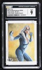 2020 Marvel Masterpieces Artist Proof 1/1 Andrei Ausch CGC 9 Auto Sketch p1l