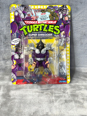 Playmates Teenage Mutant Ninja Turtles Super Shredder Action Figure 91 Unpunched