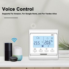 LCD Thermostat For Underfloor Heating With Programmable Temperature Settings