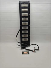 Dixie Narco Nine-Select Membrane Button Panel w/ Harness, Tested Working