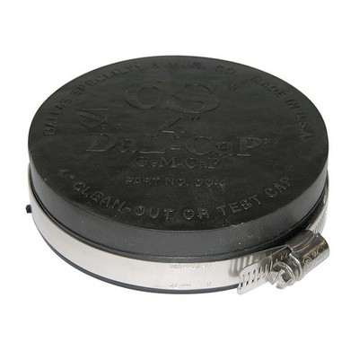 PPG 61046 for PlumbMaster 2 Flexible Pvc Test Cap With Stainless Steel Clamp