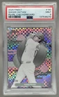 Shohei Ohtani 2025 Topps Finest #190 Pearl Checkerboard Refractor 14/40 PSA 9