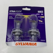Sylvania Xtravision 9003h4 Halogen Headlight Bulbs 2-pack Clear