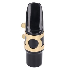_Alto Saxophone Mouthpiece Kit ABS Structure Metal Buckle Clip 2.5 Reed Sax