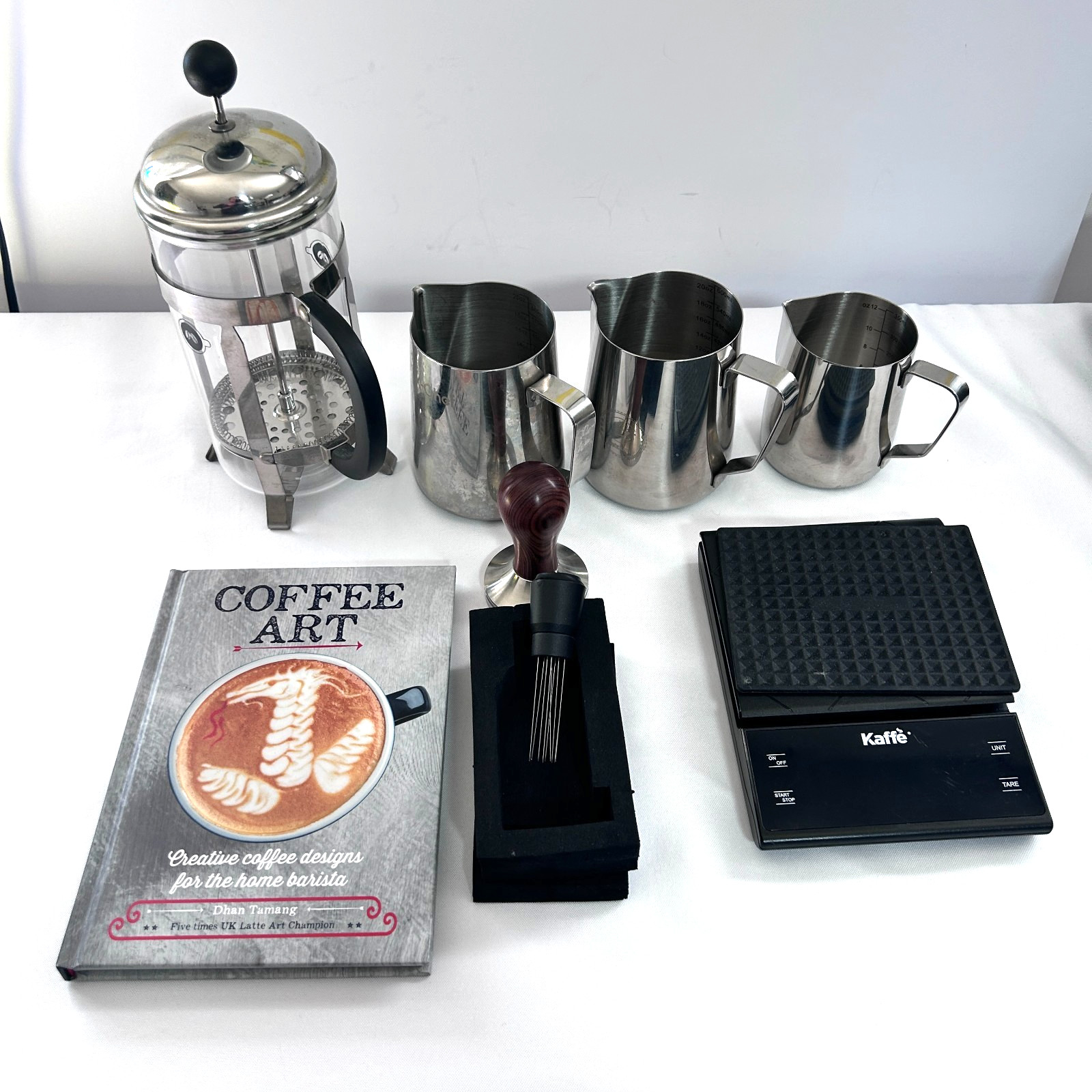 Coffee Milk Frothing Tamper Art Coffee Book