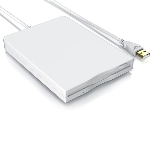 CSL External USB FDD Floppy Player 1.44MB 3.5 Inch PC and Mac Slimline Floppy - Picture 2 of 24