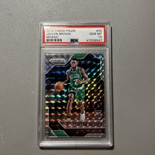2016 Panini Prizm Mosaic Jaylen Brown #45 PSA 10 Rookie RC