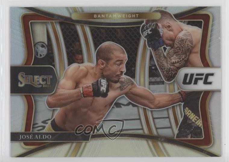 2021 Panini Select UFC Premier Level Silver Prizm Jose Aldo #144 ms9