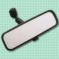 10" Black Rear View Mirror Interior On Replacement Car Night Day Universal