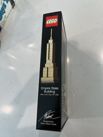 LEGO Architecture Empire State Building 21002 Complete Set 77 Pieces Boxed 2008