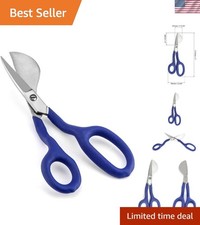 Duckbill Shears, 7 in Duckbill Applique Scissors, for Carpet Pile, Carpet Pun...