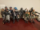 12” 1:6 Scale Gi Joe Military Figures Plus Accessories Lot C
