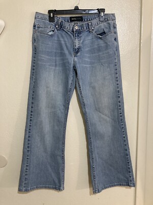 Mexx Jeans Blue Womens Size 14 Bootcut Blue Medium Wash lks 43278