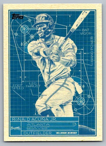 2024 Topps #SB-8 Ronald Acuña Jr. Superstar Blueprint
