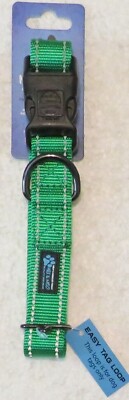 Dog Collar Medium 14.5'' - 19.5'' Neck Nylon by Max & Neo Quality Dog Gear