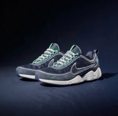 Nike Air Zoom Spiridon x Undefeated Thunder Blue HV4847-400 IN STORE Sz 8.5