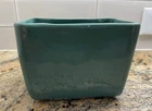Vintage McCoy Pottery Glossy Green Planter