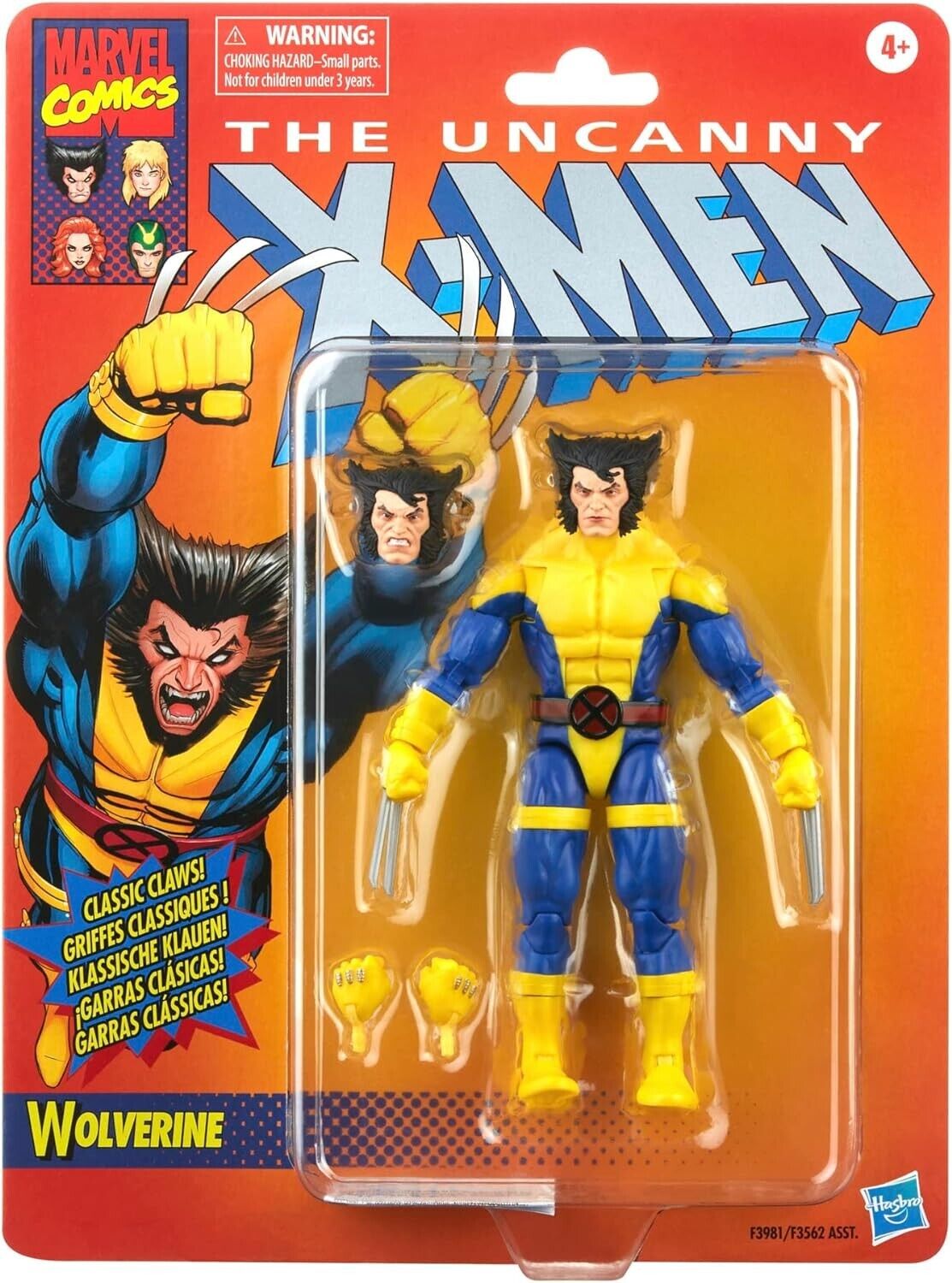 Marvel Legends Series X-Men Classic Wolverine 6-inch Action Figure IN STOCK