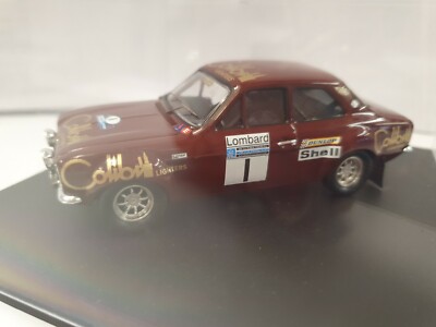 Ford Escort 1600 1/43 Trofeu - 1ère Au RAC 1974, Miniature De Collection