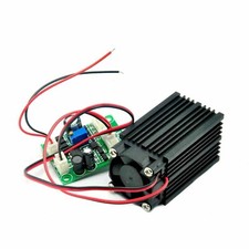 808nm 300mW IR Laser Diode Focusable Infrared Dot Module 12V TTL Fan Cooling