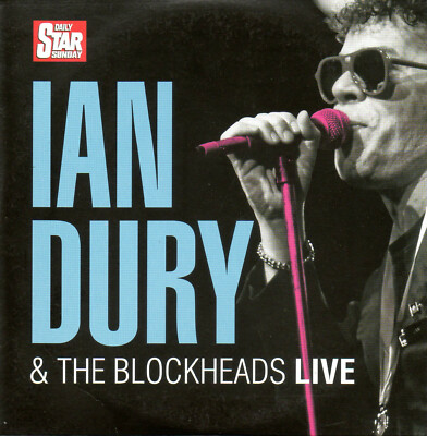 Ian Dury & The Blockheads Live - Promo CD (2007) - Mint condition