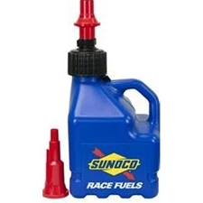 Sunoco Race Jugs R3100BL-FF Utility Jug Lid 3 Gallons Square Polyethlene Blue