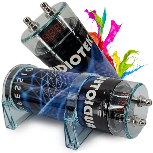 5.0 Farad Capacitor Car Audio Power 12V Car Digital 3 Digit Display