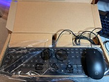 HP Keyboard And Mouse Model TPC-P001K Open Box. Keyboard Brand New