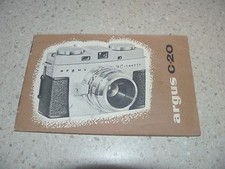 Original Argus C-20 35mm Camera Owner's Instruction Manual Excellent Condition