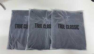 3 Pack True Classic Classic Mens T-Shirts, Navy, Size 3XL