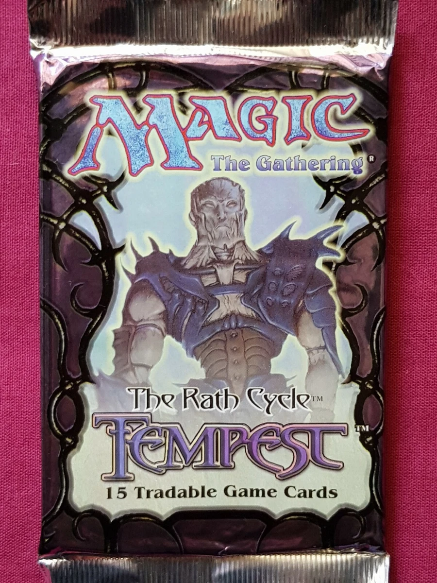 Magic: The Gathering Tempest Sealed Collectible Card Game Packs